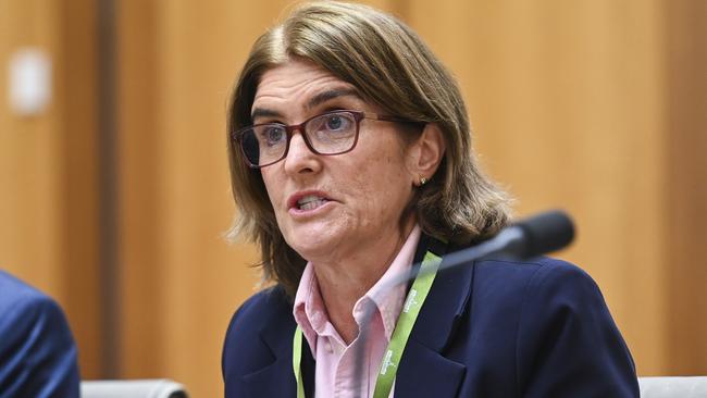 RBA governor Michele Bullock says inflation is not declining as quickly as she would like. Picture: NCA NewsWire / Martin Ollman
