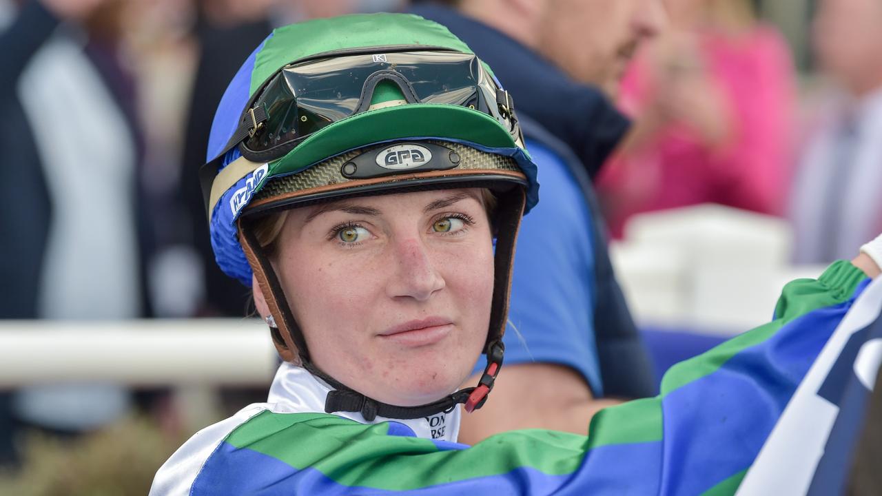 Jamie Kah fronted the Victorian Racing Tribunal on Wednesday. Picture: Racing Photos via Getty Images