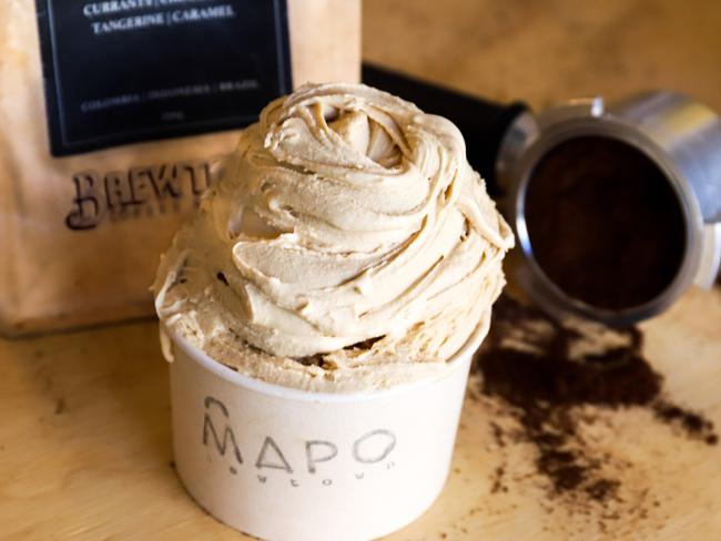 The Brewtown coffee gelato. Picture: Jenifer Jagielski