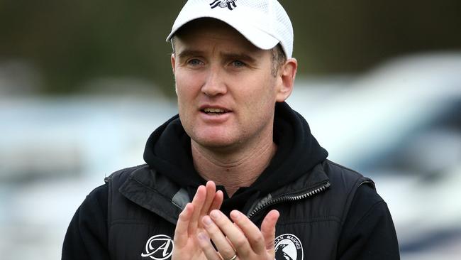 Wallan coach Daniel Nolan. Picture: Hamish Blair