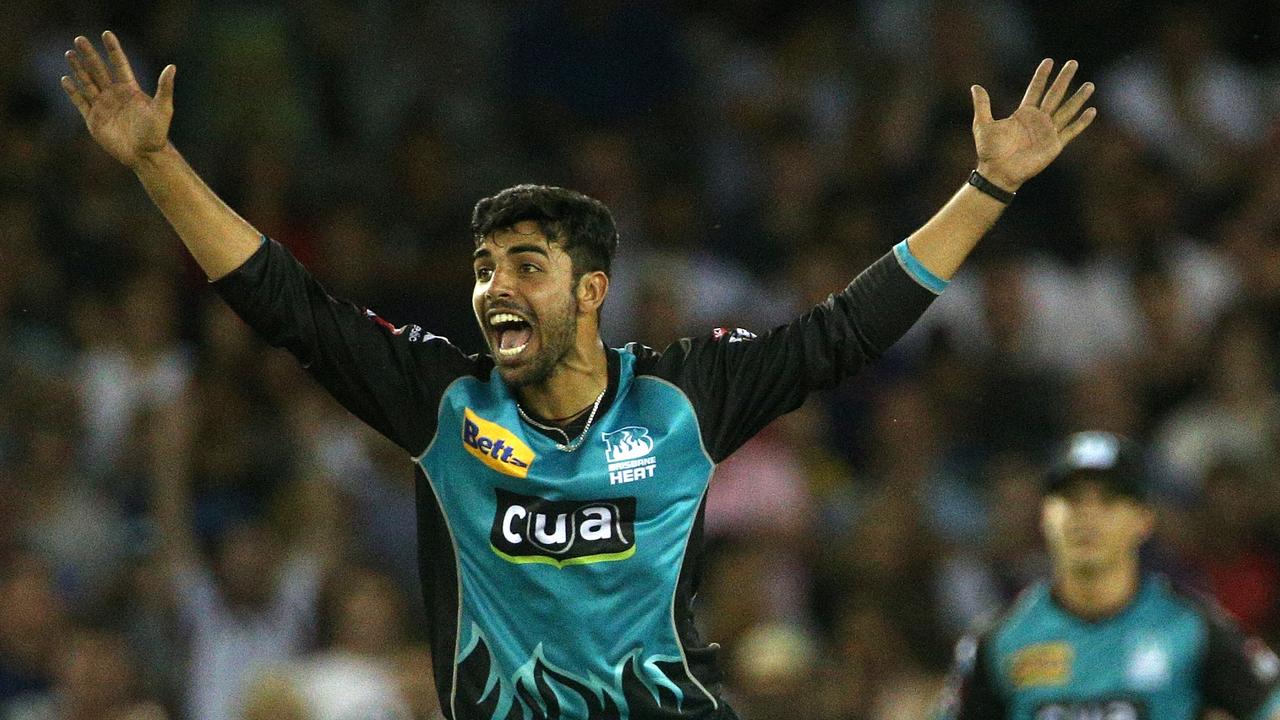 Shadab Khan has previously featured for Brisbane Heat and Sydney Sixers.