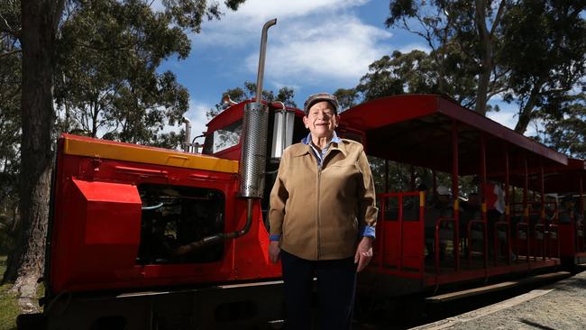 Meg Thornton, 78, has owned the iconic Ida Bay Railway for 12 years and is now set to sell. Picture: NIKKI DAVIS-JONES