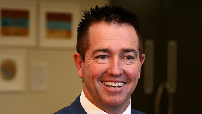 Paul Toole, Minister for Local Government, during his visit to Central Coast Council, at Wyong. Picture: Peter Clark.