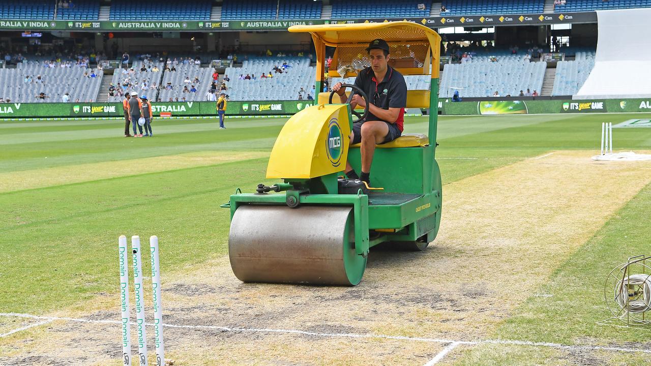 The MCG pitch was rated poor.