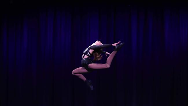 Sienna Adams is studying a Certificate IV in Dance with the Academy of Dance Industries at Ormeau Woods State High School.