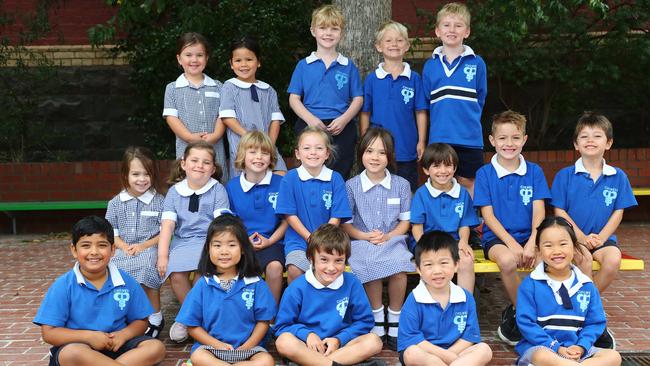 Chilwell Primary School Prep B front Daksh Verma, Claire Tian, Vance Podnar, Jayden Muk, Aerin Yu. Middle Poppy Troeth, Leila Missbach, Amelia Knott, Maggie Lycett, Isabella Mulia, Casper Ertiryaki, Max Djonlagic and Hugo Boddington. Back Airlie Villarosa, Bronte Greig, Tybius Shannon, Louis Bradshaw and Charlie Nolan. Picture: Alison Wynd