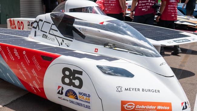 aCentauri Solar Racing Team at the 2023 Bridgestone World Solar Challenge, Hidden Valley Raceway, Saturday, October 21, 2023. Picture: Pema Tamang Pakhrin.