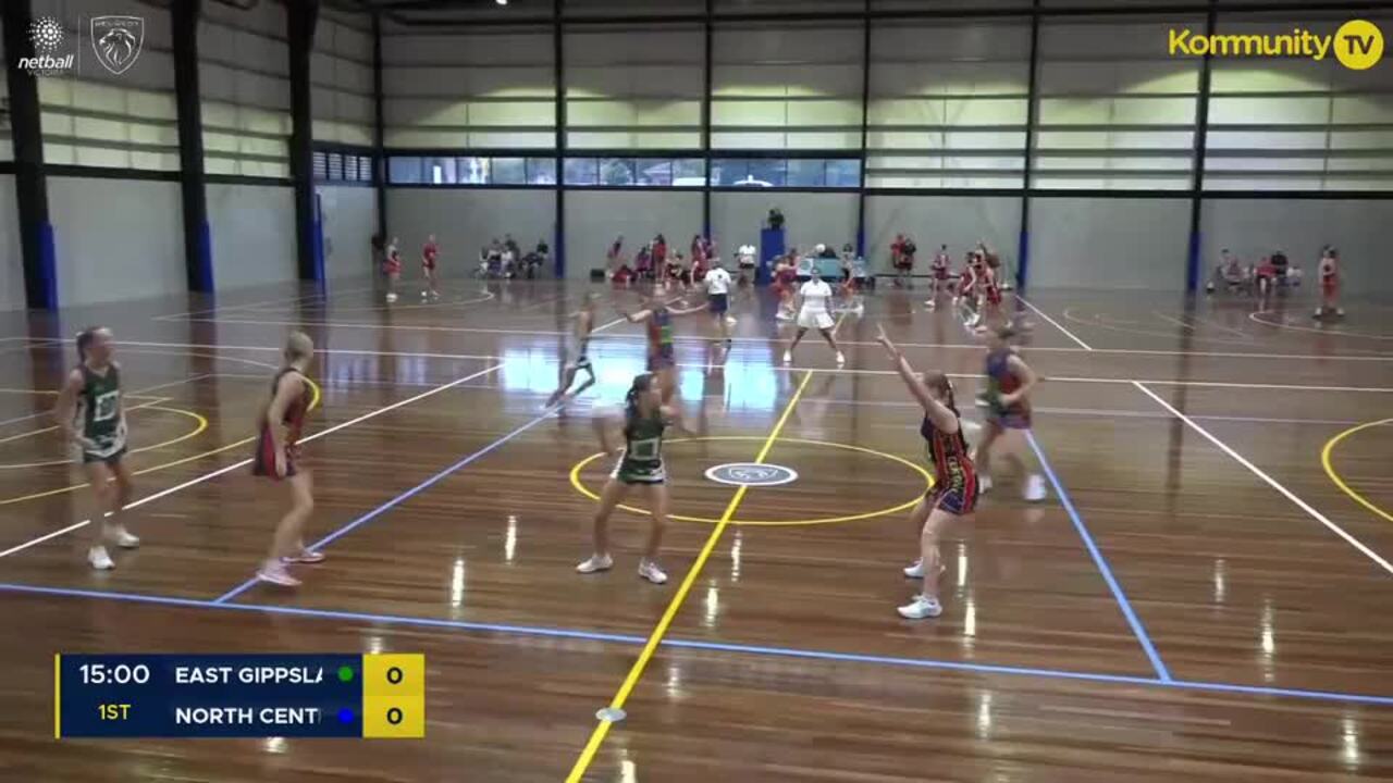 Replay: East Gippsland v North Central (Open) - 2025 Netball Victoria State Titles Day 3