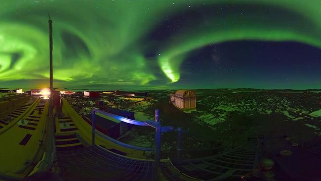 The new ground breaking virtual reality film titled "The Antarctica Experience"