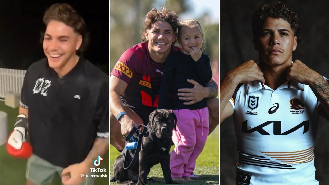 Reece Walsh: Scallywag, loving dad and role model.