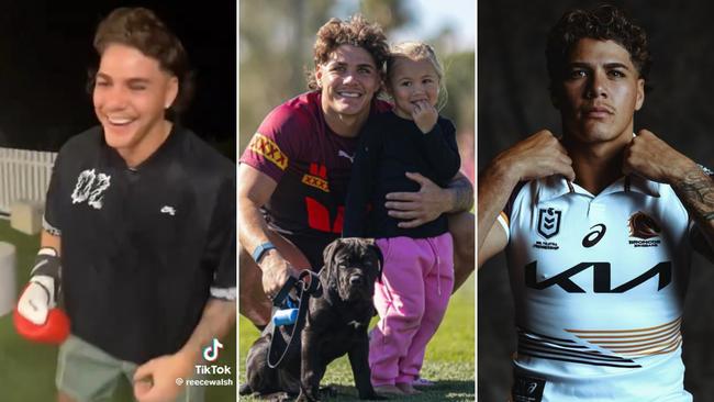 Reece Walsh: Scallywag, loving dad and role model.