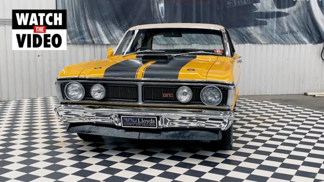 1971 Ford Falcon GT-HO Phase 3 up for auction