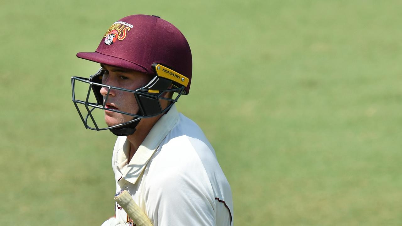 Matt Renshaw will be left sweating over his Test aspirations after posting another low score in the Sheffield Shield.