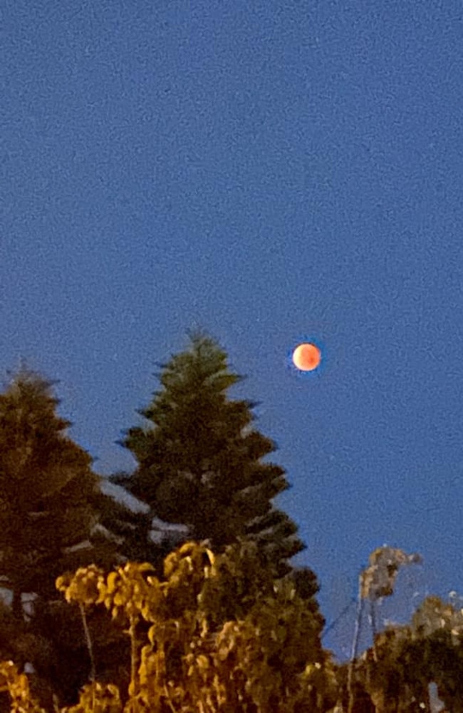 The Blood Moon seen from SA: Dan Foster