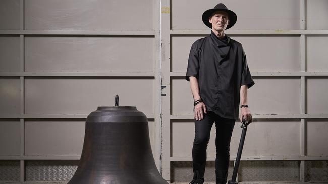 Lawrence English says his his real fascination with bells is with their complex histories. Picture: Sam Roberts