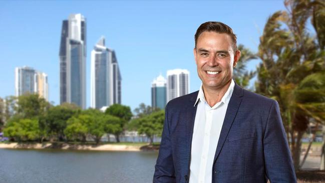 Councillor Darren Taylor is determined to see Surfers Paradise reborn.