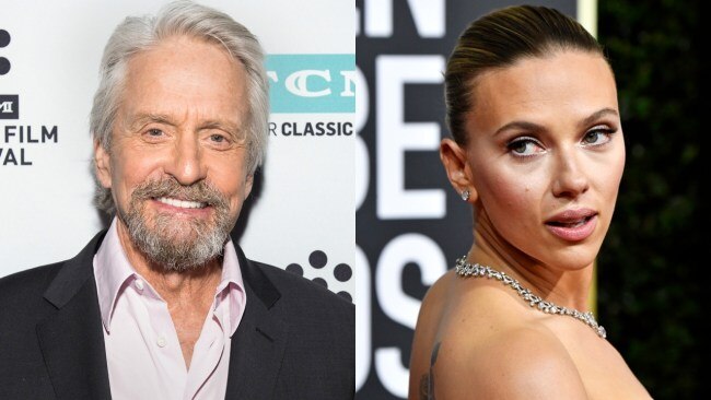 Michael Douglas astounded Scarlett Johansson is his ‘DNA cousin’: ‘Are ...