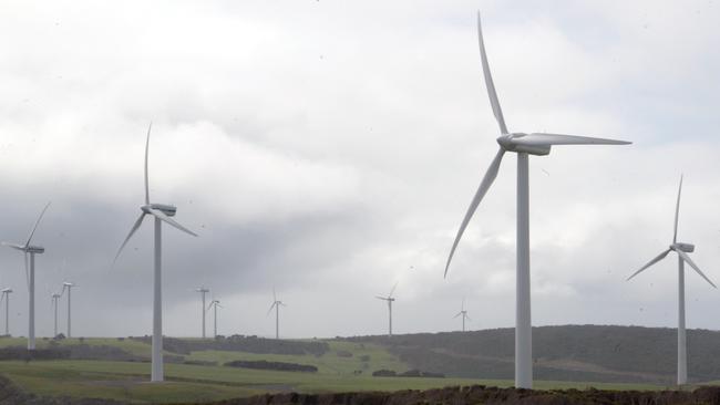 A wind farm on Robbins Island would add to the North-West Coast’s wind energy production from other such farms, such as this one at Woolnorth.