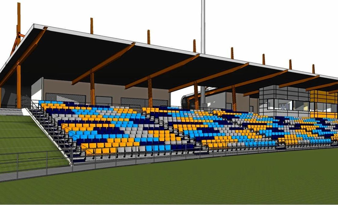 STADIUM UPGRADE: Artist impressions of the proposed C.ex Coffs International Stadium. Picture: Daniel Heather