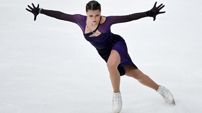 Russian figure skater Kamila Valieva. Picture: Natalia Kolesnikova/AFP