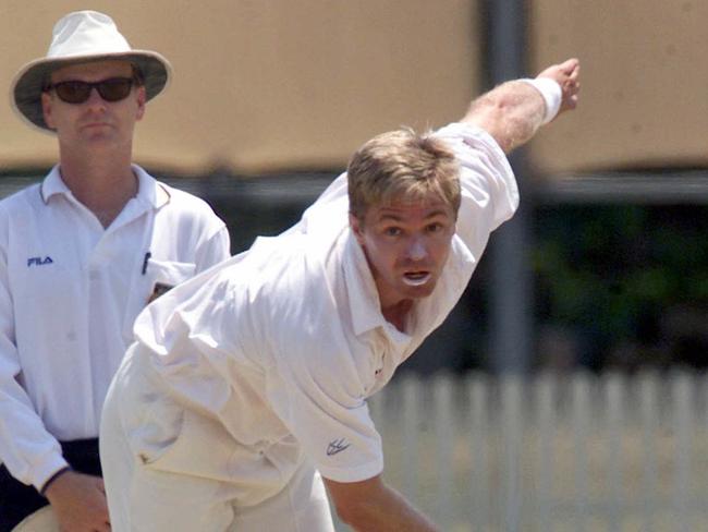 Muller in action for the Dolphins in 2002. Picture: Geoff McLachlan