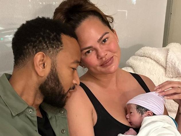 Chrissy Tiegen and John Legend's new baby.