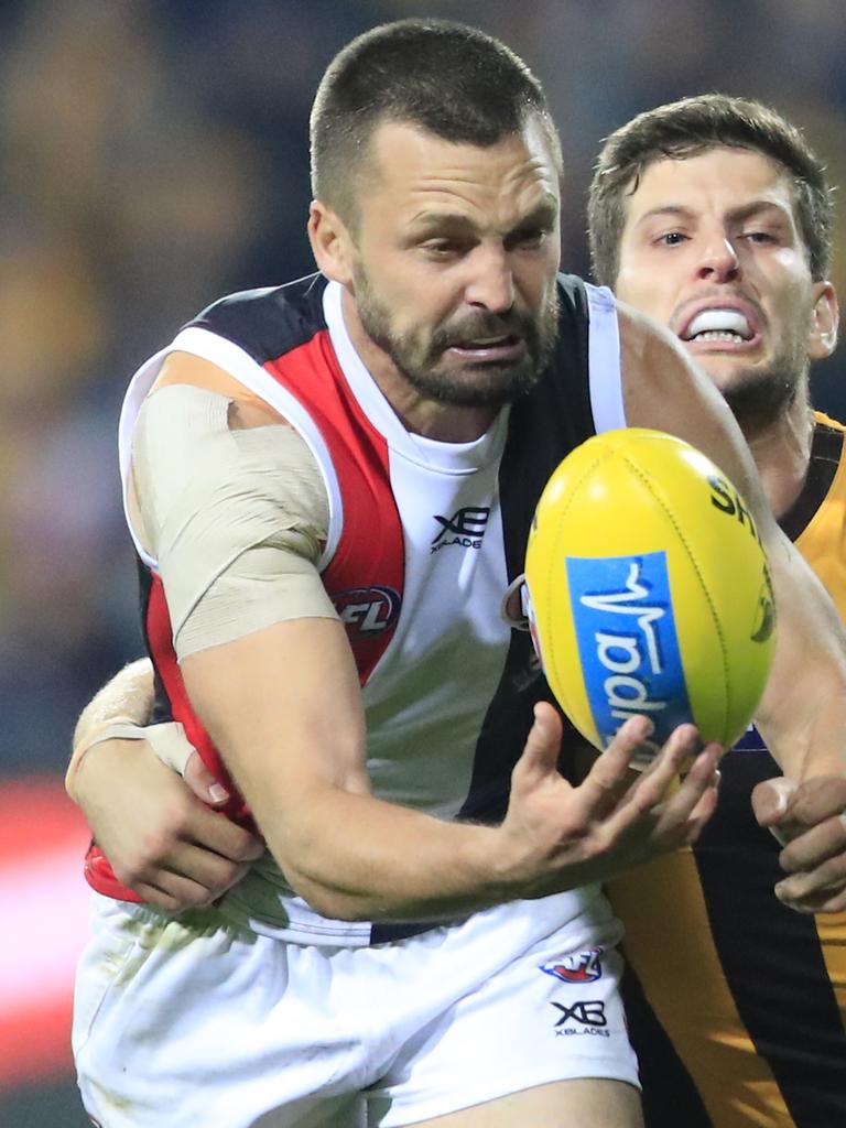 Jarryn Geary will captain the Saints for the third season in 2019.