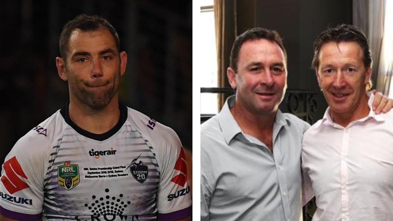 Cameron Smith is reportedly angry with Ricky Stuart and Craig Bellamy