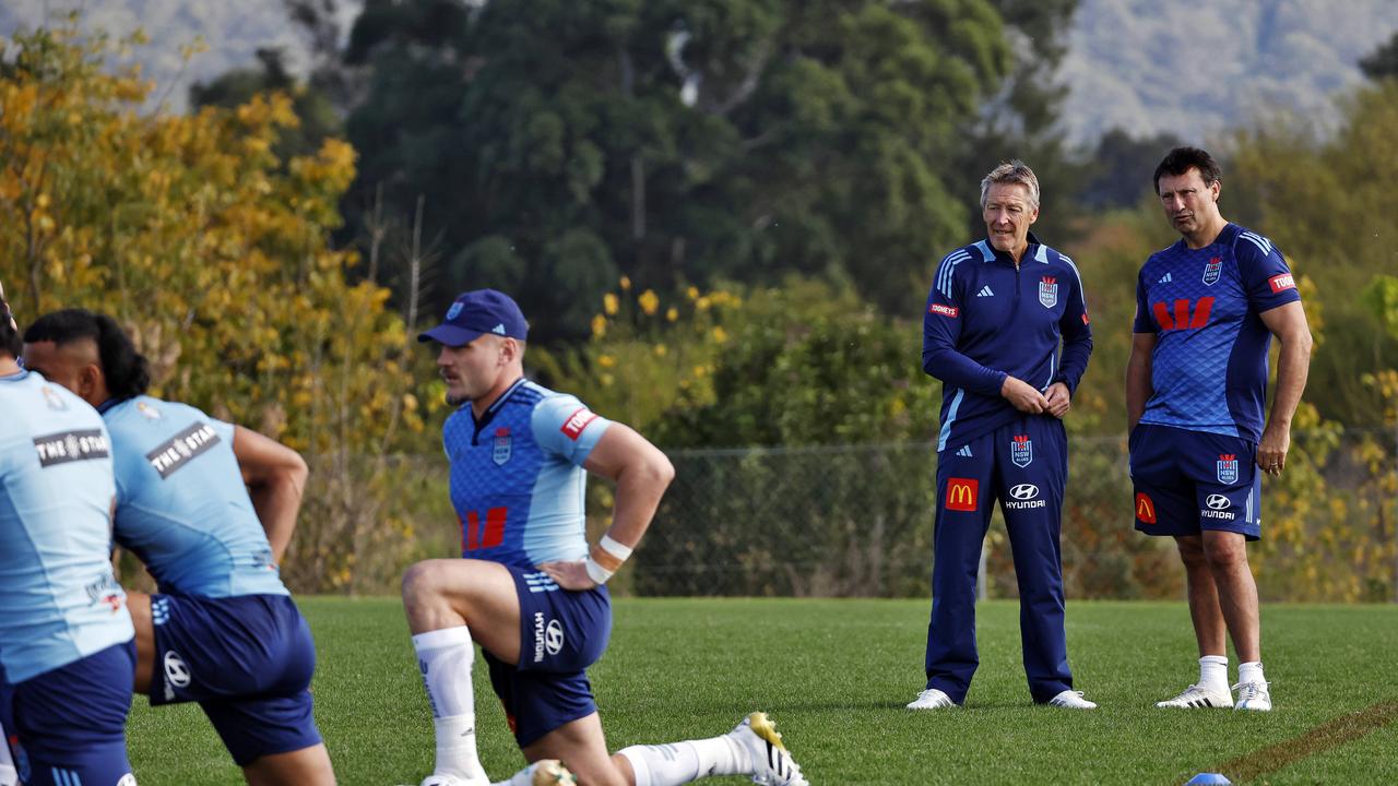 Craig Bellamy has helped Laurie Daley ahead of the Origin opener. Picture: Sam Ruttyn
