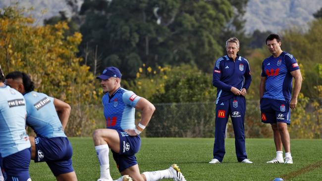 Craig Bellamy has helped Laurie Daley ahead of the Origin opener. Picture: Sam Ruttyn