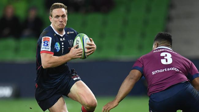 Dane Haylett-Petty was impressive for the Rebels against the Reds on Friday night. Picture: AAP