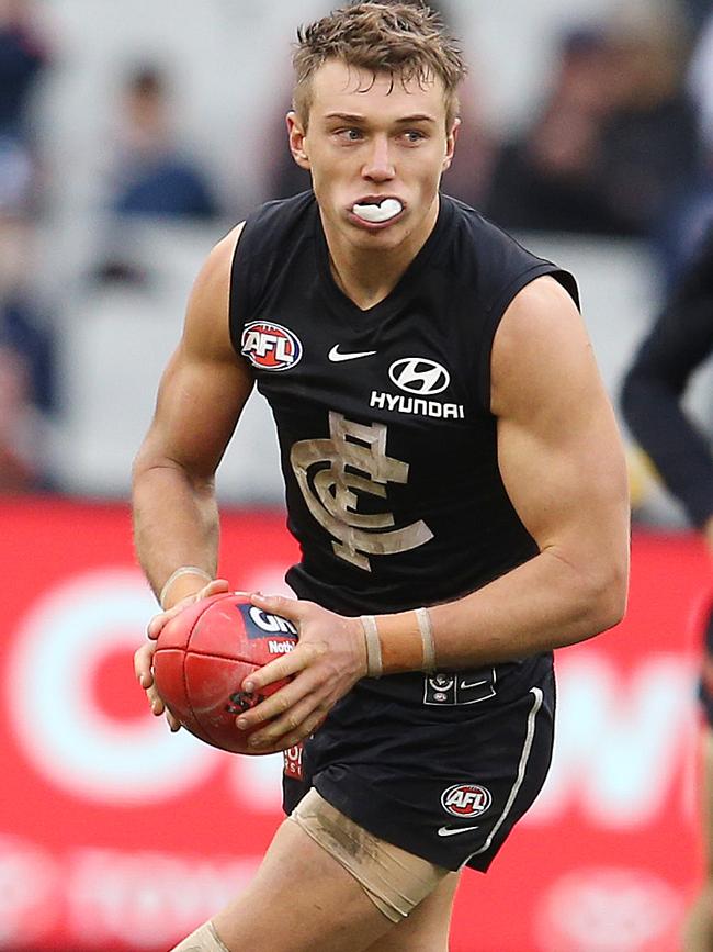 Players like Patrick Cripps has the fan base excited. Pic: Michael Klein