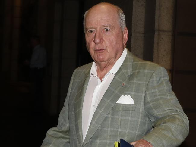 Right after using the phrase, Alan Jones said he wouldn’t “yield” to critics of the word. Picture: Chris Pavlich