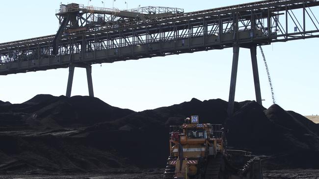 Spot market prices for coal are currently four to five times the long-term average. Picture: David Swift