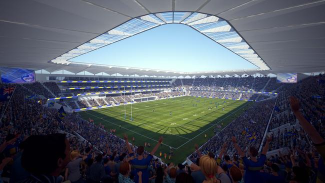 The stadium will boast the steepest seats in the country when it is opened in 2019.