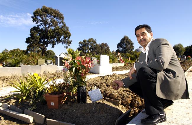 Wasim Raza raised his concerns about a predicted shortage of Muslim burials spaces at Rookwood Cemetery back in 2007 when he was secretary of the Muslim Cemetery Trust. Picture: Amos Aikman