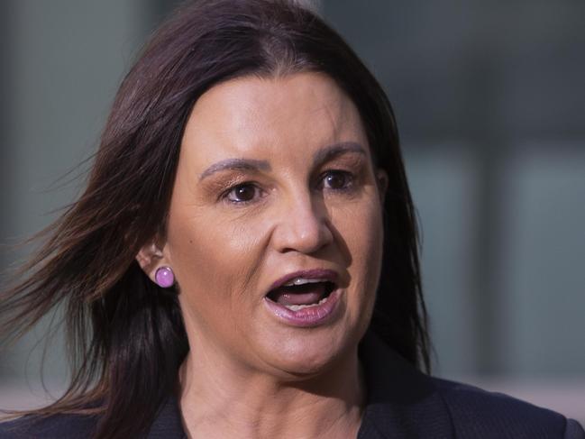 CANBERRA, AUSTRALIA-NCA NewsWire Photos DECEMBER 8 2020.Senator Jacqui Lambie talking about the Brereton Report in Parliament House, Canberra.Picture: NCA NewsWire / Gary Ramage