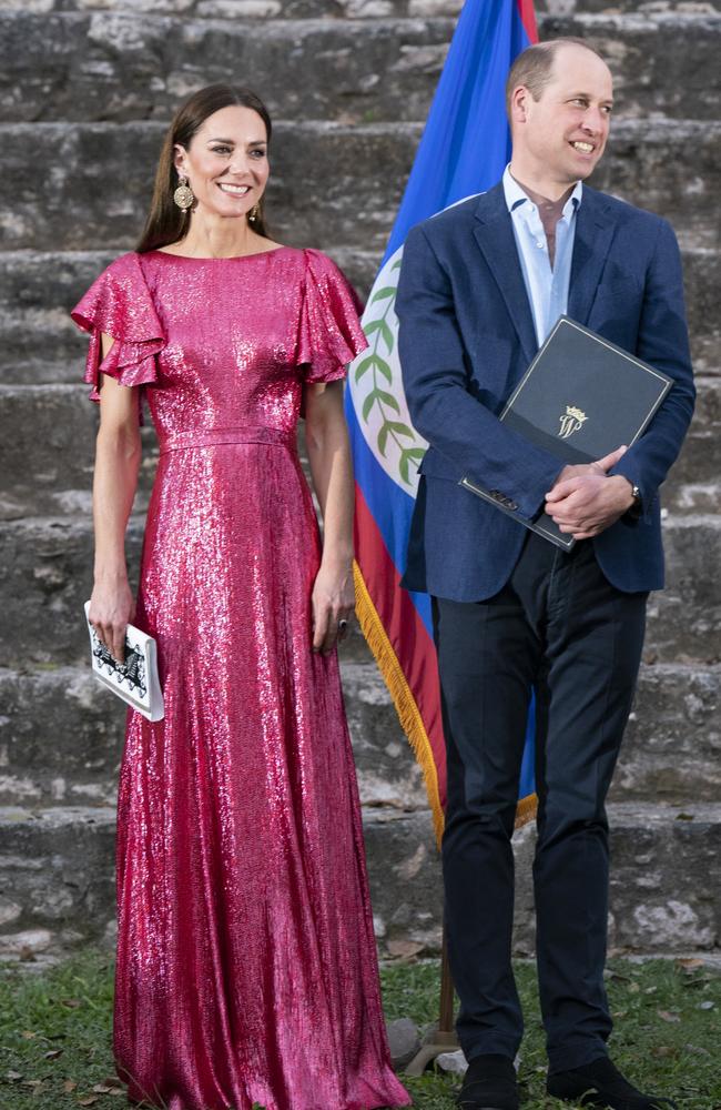 Kate and William attended side-by-side. Picture: Jane Barlow – Pool/Getty Images