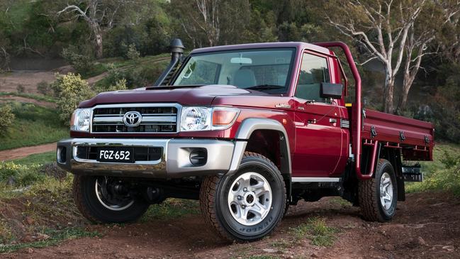 Toyota is experimenting with electric power for the LandCruiser 70 Series.