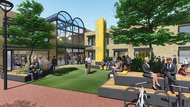 Artist's impression of Onkaparinga Council's proposed 14° South development at Noarlunga Centre. Picture: Brown Falconer