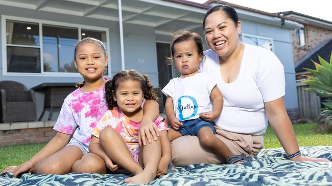 The Daily Telegraph Thursday 24 April 2025Little DallasMother Jolene with Kids Tiana Te Heke Havana Te Heke and 1 year old Dallas Te Heke at their Sydney home that they moved to be closer to hospital care for DallasÃs heart condition. Picture Thomas Lisson