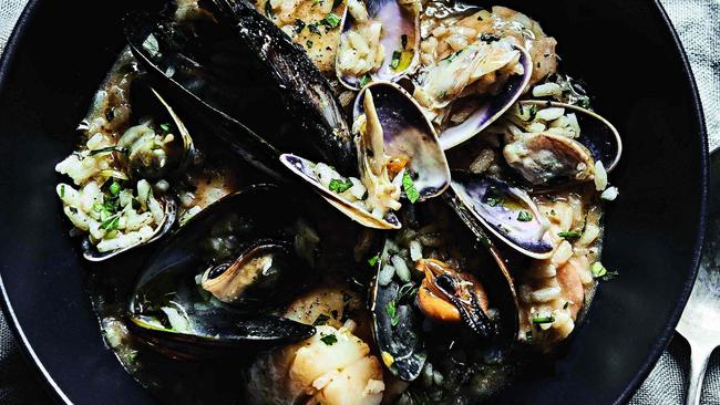 Learn how to cook seafood risotto. Picture: Supplied