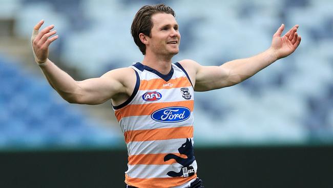 Patrick Dangerfield is the leading SuperCoach scorer this season. Picture: Peter Ristevski