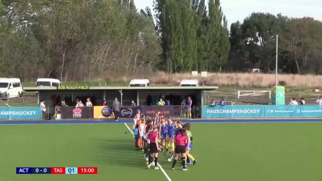 REPLAY: National U15's Girls Hockey Championships - ACT vs TAS