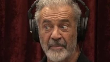 Mel Gibson appears on the Joe Rogan pod case show talking about his son Milo and his experience fighting the California fires 2025