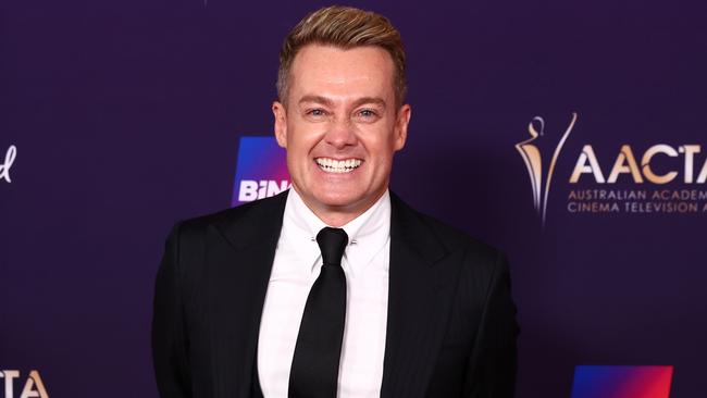 Grant Denyer attends the 2024 AACTA Awards. Picture: Chris Hyde/Getty Images for AFI
