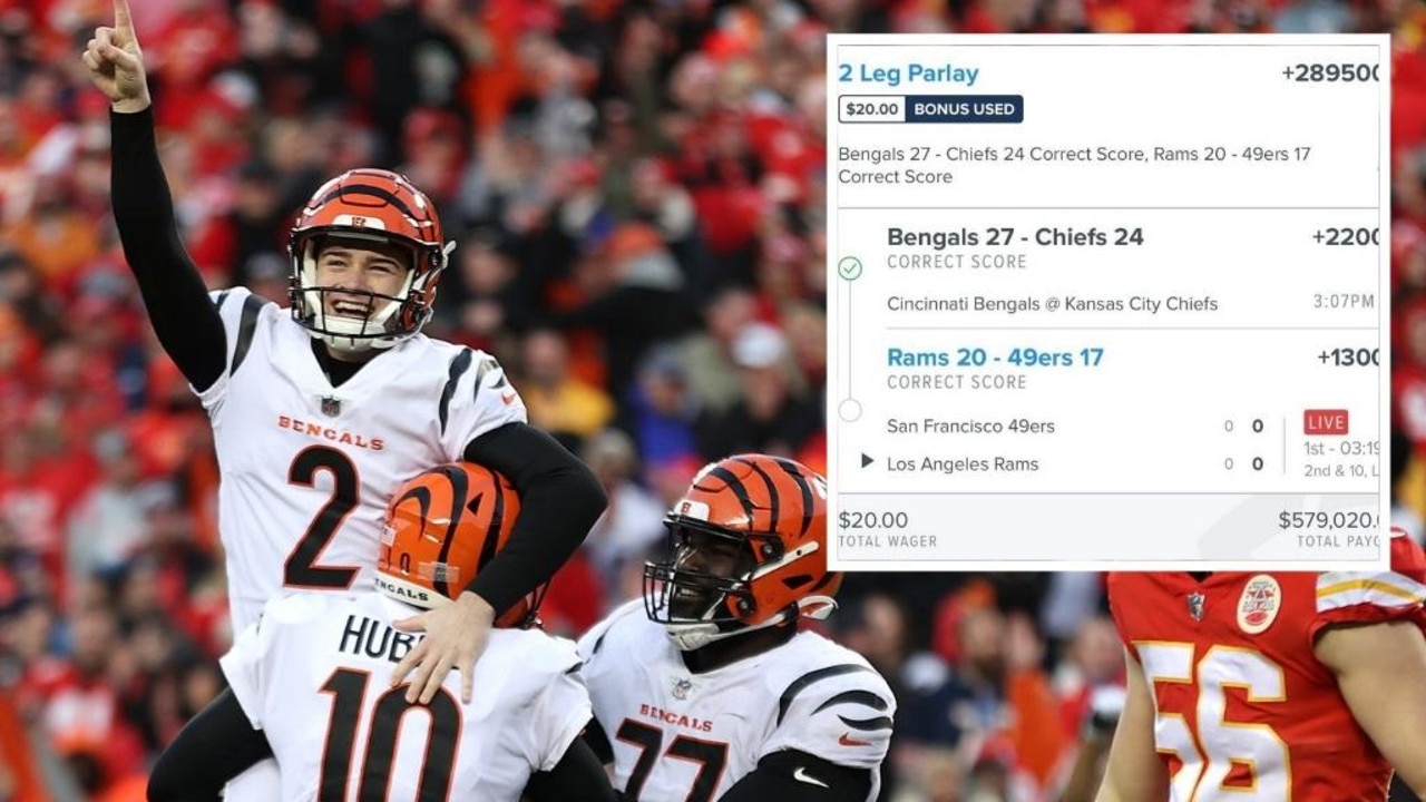 NFL Playoffs 2022: Punter turns $28 into $821,000 on insane