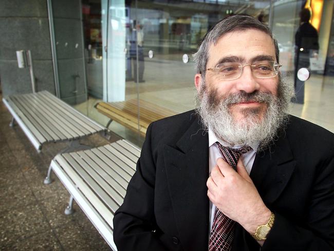 Joe Gutnick doesn’t own a car or home, court documents say. Picture: Lindsay Moller