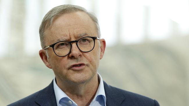 Anthony Albanese will attend an official memorial at Coogee Beach in Sydney.. Picture: NCA NewsWire /Philip Gostelow