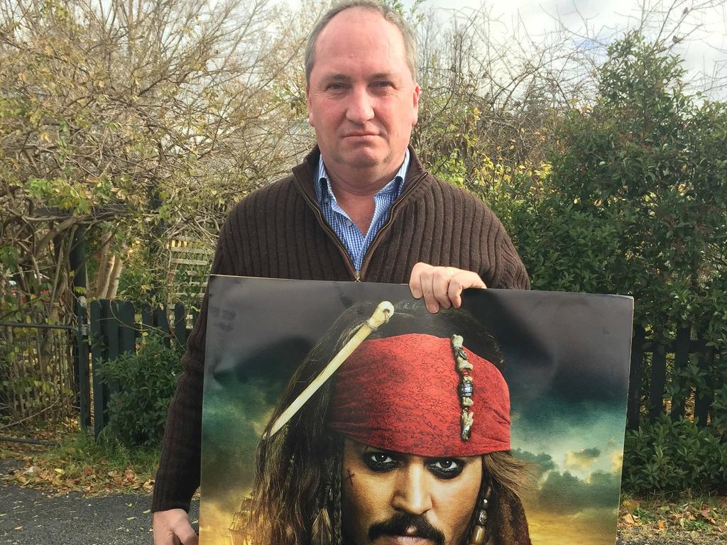 Barnaby Joyce isn’t a fan of Depp.